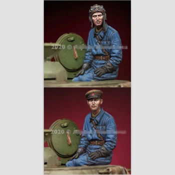 1/35 Die-Cast Smolo Slika Model Gradnjo Kompleti Scene Vojaški Tank Soldier 2 Nesestavljeni In Unpaint Diorama Igrače