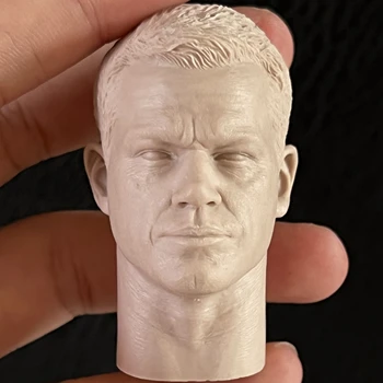 1:6 Litega Smole Slika Puzzle Kit Slika Glavo (Matt Damon) Unpainted Sculpted Model (50mm)
