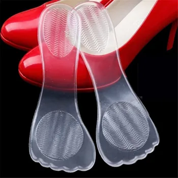 1 Par Pregleden Lajšanje Bolečin Masažne Blazine Za Nego Stopal Visoke Pete Silikonski Gel Blazine Vložek Za Čevlje Anti Slip Stopala Noge Pad