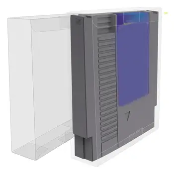 10Pcs Jasno Zaščitno Polje Rokav Ščitnike za NES Igra Kartuše Polje Igra Kartice Pregleden Dustproof Polje