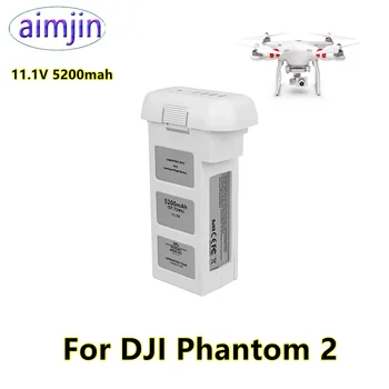 11.1 V 5200mah Lipo Brnenje Baterija za DJI Fantom 2 Quadcopter Baterije 57.72 Wh Rezervno Baterijo Brnenje Del