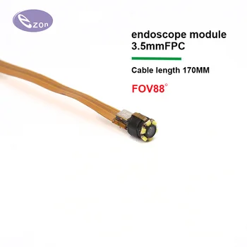 1MP FPC prožni kabel endoskop 3-v-1 kabel FOV88USB industrijske endoskop fotoaparat EZ-EN35L-S