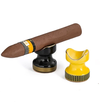 1pc Keramični Cigar Nosilec Prenosne Eno Cigareto Zaslon Stojalo za očetovski Dan Darilo za Rojstni dan Kajenje Ljubitelje Pribor Orodja