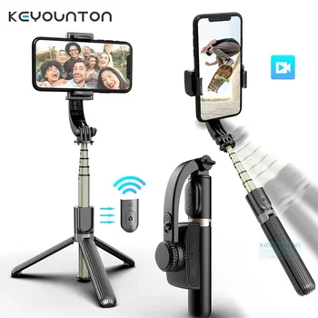 360 Rotacijski Namizje Gimbal Stabilizator Smart Sledenje Način Selfie Palico Stojalo z Daljinskim upravljalnikom za iPhone, Pametni telefon Huawei