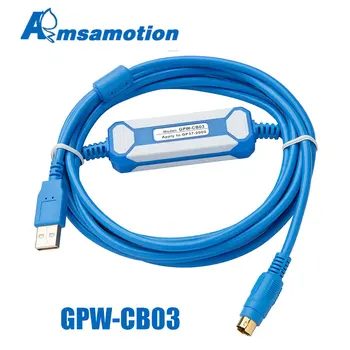 Amsamotion GPW-CB02 Communciation Kabel, Primeren Proface GP3000 Spodaj na Zaslonu na Dotik Programiranje Kabel GPWCB02 GPWCB03 Adapter