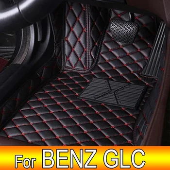 Avto predpražnike za BENZ GLC COUPE SUV X253 C253 2017 2018 2019 2020 po Meri auto stopalo Blazinice avtomobilska preproga pokrov