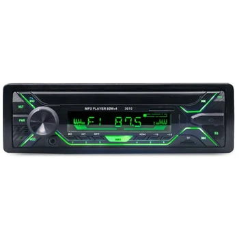 Avtomobilski Stereo Radio,Mp3 Predvajalnik Zvoka En Din,Bluetooth Audio In Strani-Brezplačno Klicanje,Vgrajen Mikrofon USB priključek Aux-in