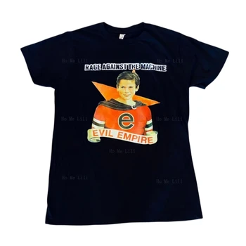 Bes Proti Računalniku Ratm Imperij Zla T-Shirt Ratm Rock Band Majica Imperij Zla Darilo Za Ventilator Za Njim Obletnico Darilo