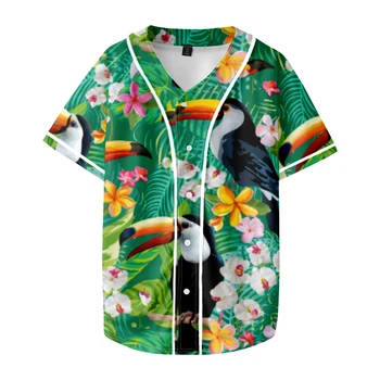 Havajih Baseball T-majice Poletje Ženske Moški Modni Priložnostne Slog 69 Jakna