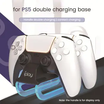 Igra Polnjenje Stojalo Za PS5 Dvojno USB Ročaj Hitro Polnjenje Dock Postajo Stojalo Polnilec Za PS5 Krmilnik za Igre Joypad Palčko