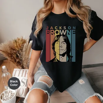 Jackson Browne Retro Vintage Udobje Barv T Shirt Smešno Glasba Za Vas In Vaše Prijatelje 2023