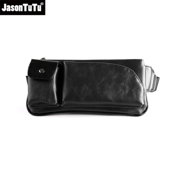JASONTUTU Retro trendy moške prsi vrečko športna torba modi priložnostne diagonalno pasu vrečko mobilni telefon vrečko