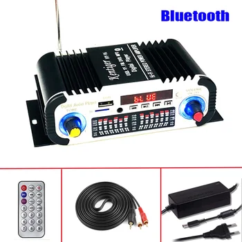 Kentiger NN-V6 Mini Bluetooth TF USB, FM, Avdio Ojacevalnikom DC 12V HI-FI Stereo Moč Amplificador Z Daljinskim upravljalnikom Za Avto\Doma