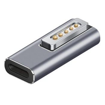 Magnetni USB C Adapter Tip C/DC5521, Da Magsafe 2 Priključek PD Hitro Polnjenje nastavek Za Zrak/Pro
