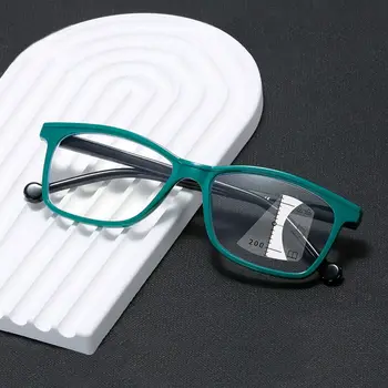 Moda Okvir Zaščito Za Oči Letnik Ultra Lahka Očala Anti-Modra Svetloba Progresivna Multifokalna Obravnavi Očala