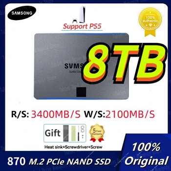 Original High Speed Ssd SATA3 870 EVO 1TB 2TB 4TB 2.5