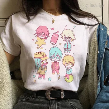 Ouma Kokichi Danganronpa V3 oblačila majica s kratkimi rokavi ženske poletje causel tshirt harajuku kawaii cute anime t-shirt 90. letih vrhovi tees ženski