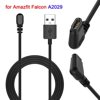 Polnilec za Amazfit Falcon A2029 Polnjenje Prenos Podatkov Kabel s 3.3 ft USB Watch Kabel za Amazfit Falcon Smartwatch