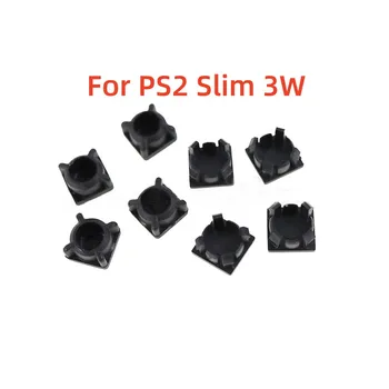 Prah kritje Za PS2 Slim 3W konzole Gume Noge Za PS2 Slim 3W Plastičnih Gumb Skp Zajema Set za Popravilo Opreme