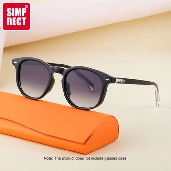 SIMPRECT Kvadratnih sončna Očala Ženske 2023 Luksuzni Kakovost blagovne Znamke UV Zaščito sončna Očala Gradient Modni Oblikovalec Letnik oculos