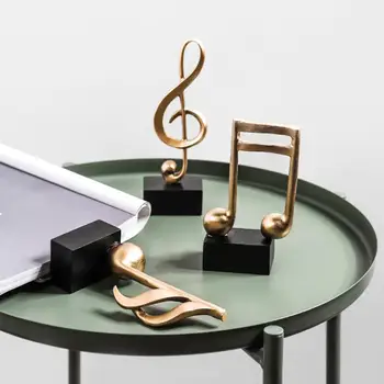 Sodobne Mini Glasbeni Opomba Model Slika Okolju prijazno Smolo Obrti Miniature Namizje Klavir Ornament Naslonjač Doma Dekoracijo Darilo