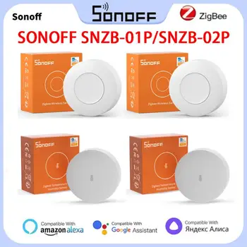 SONOFF SNZB-01P/SNZB-02P Zigbee Brezžična Izmenjava SNZB-01P Majhne Zigbee Brezžična CR2477 Nadzor Več Napravo Smart Stikalo