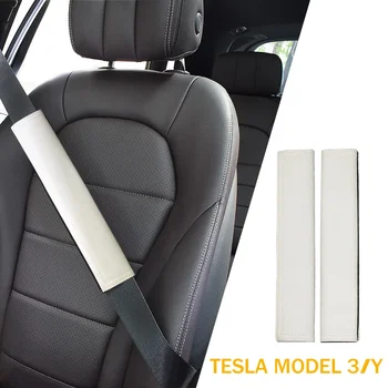 Tesla Avtomobilski Varnostni Pas Rami Varstvo Sedeža Kritje Za Tesla Model 3 Model Y 2022 2023 2020 2021 Notranja Oprema