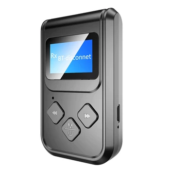 VZPON-Bluetooth Adapter za LED Zaslon Brezžični Audio Bluetooth 5.0 Oddajnik Sprejemnik Za PC TV Auto 3.5 Mm AUX Glasbe