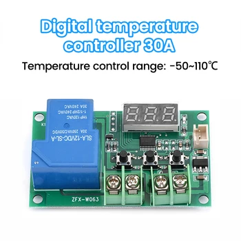 W1209 Mini termostat Temperaturni regulator Inkubacije termostat za nadzor temperature stikalo -50~110℃