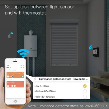 WiFi Osvetlitev APP Nastavitev v Realnem času Svetlost Detektor ZigBee Smart Svetlobni Senzor Daljinski upravljalnik Vrata, Okna Alarmni Sistem