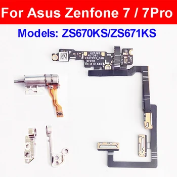 Za Asus Zenfone 7 7 Pro ZS670KS ZS671KS Fotoaparat Dvižni Motor Vibratorja Flex Obračanje Fotoaparat Povezave Odbor prevrnitvi Sponke