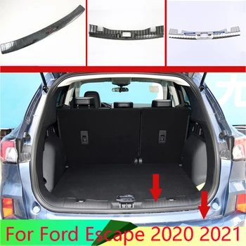 Za Ford Escape Kuga 2020 2021 Avto Oprema Iz Nerjavečega Jekla Zadaj Prtljažnik Izvažajo Tablice Vrata Polico Zajema Modeliranje Okrasimo