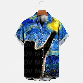 Za moške, Za Ženske Ocean Hobotnica Tiskano Majico s Kratkimi rokavi Hawaiian Majica