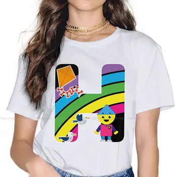 Začetni H Najnovejši TShirts Charlie je Colorforms Mesto Otrok, Dekle, Harajuku Tkanine Vrhovi T Shirt Krog Vratu Prevelik 5XL
